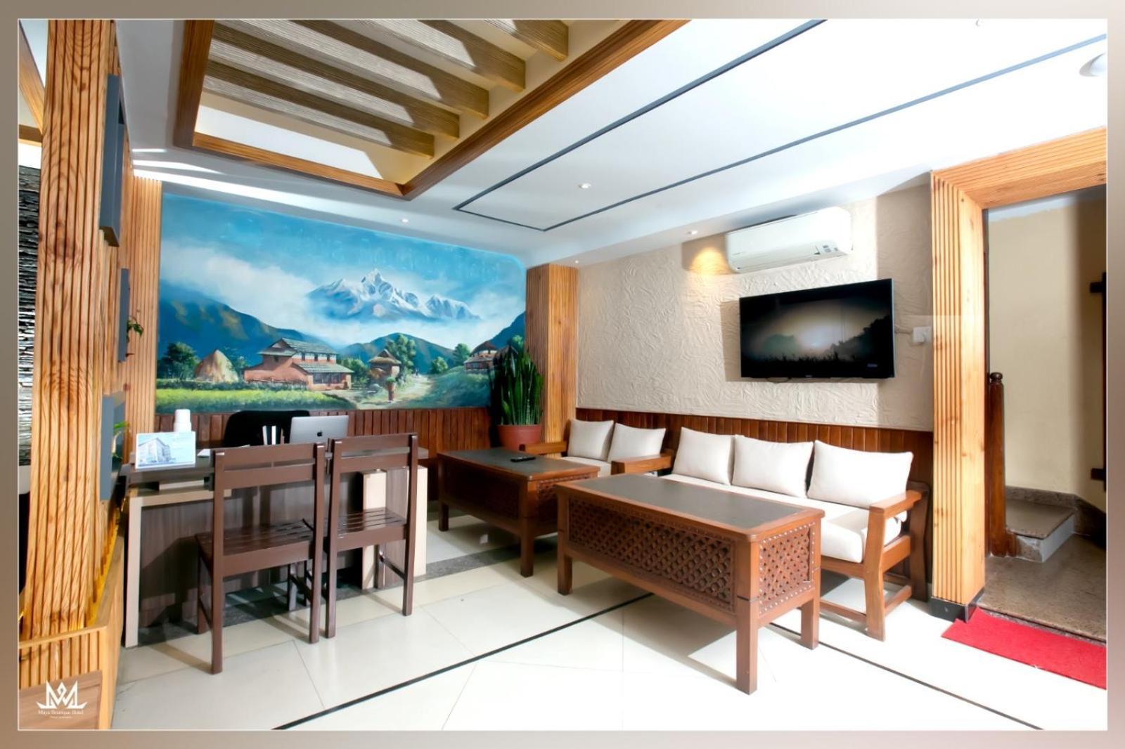 Hotel Maya Boutique & Apartment Катманду Екстер'єр фото
