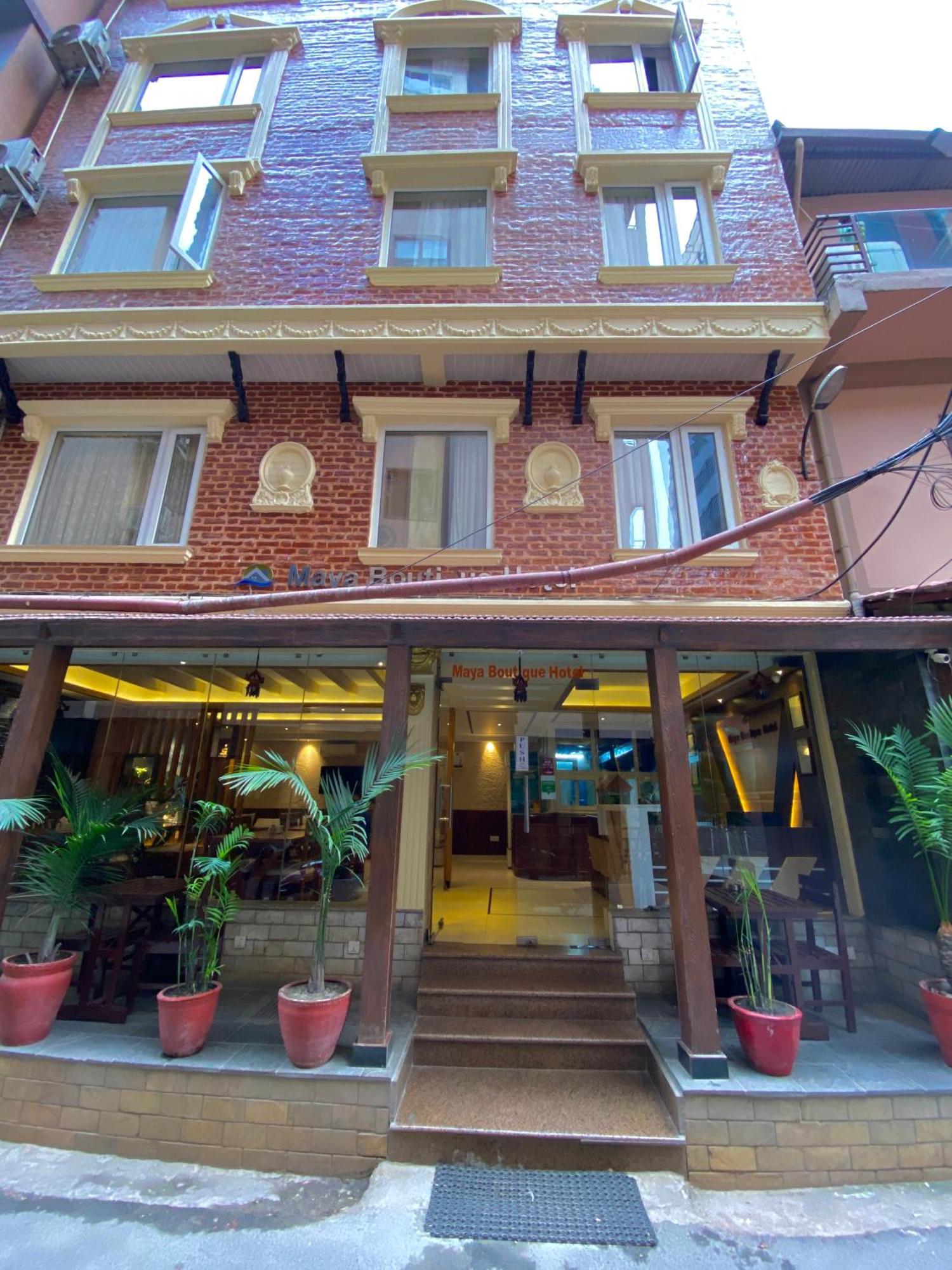 Hotel Maya Boutique & Apartment Катманду Екстер'єр фото